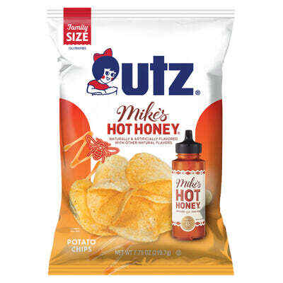 Utz Potato Chips Mike's Hot Honey