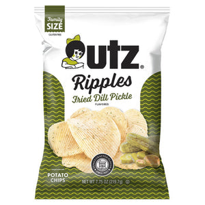 Utz® Ripples Fried Dill Pickle Potato Chips