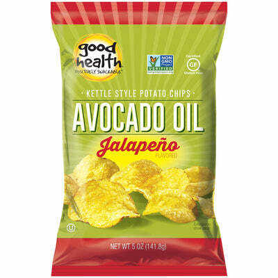 Good Health® Kettle Potato Chips Avocado Oil Jalapeno 5 oz.