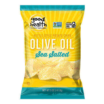 Good Health Kettle Potato Chips Olive Oil Sea Salt 5 oz.