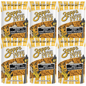 Zapp's Sinfully Seasoned Pretzel Stixs Jazzy Honey Mustard 16 oz.
