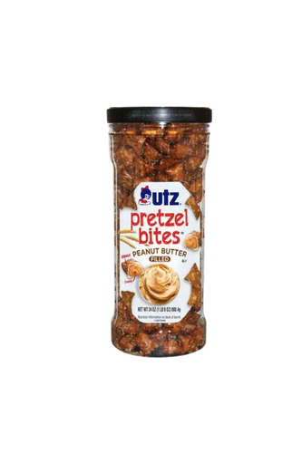 Utz Peanut Butter filled Pretzel Bites 24 oz. Barrel