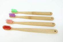 Load image into Gallery viewer, Bamboo Toothbrushes By Pure Bamboo, Family Pack