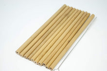 Load image into Gallery viewer, Pure Bamboo Drinking Straws, 10 pack