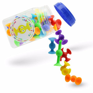 Treasure Toys Mini Suction Toys STEM Set, 33 pieces